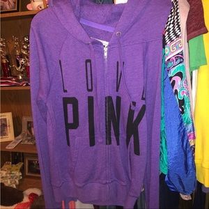 VS PINK PURPLE SWEATER